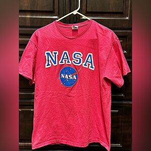 NASA pink shirt LARGE